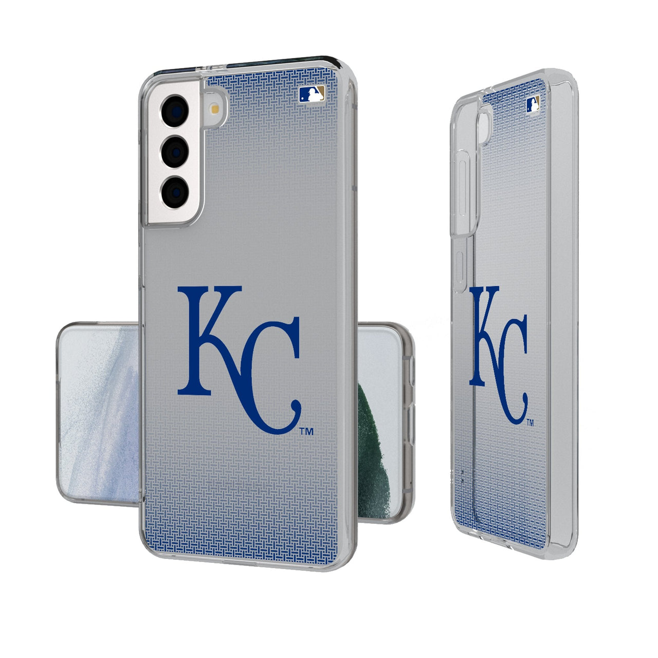 Kansas City Royals Linen Clear Phone Case-0