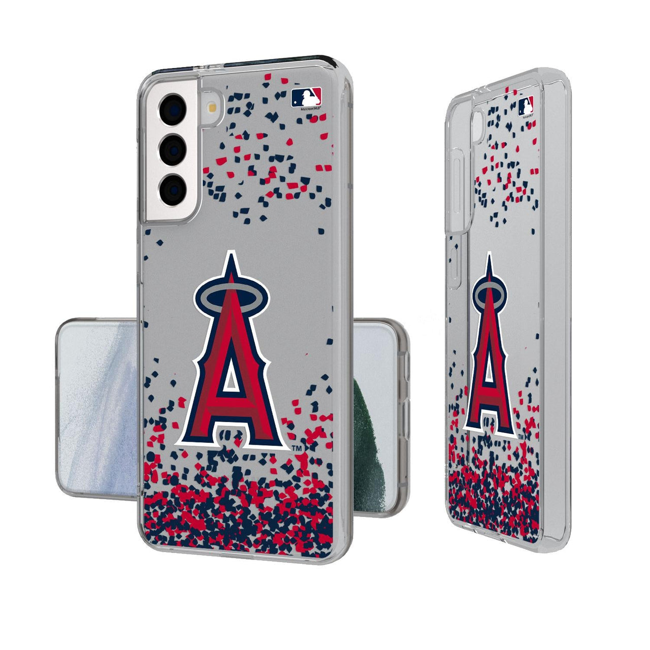 Los Angeles Angels Confetti Clear Case-1