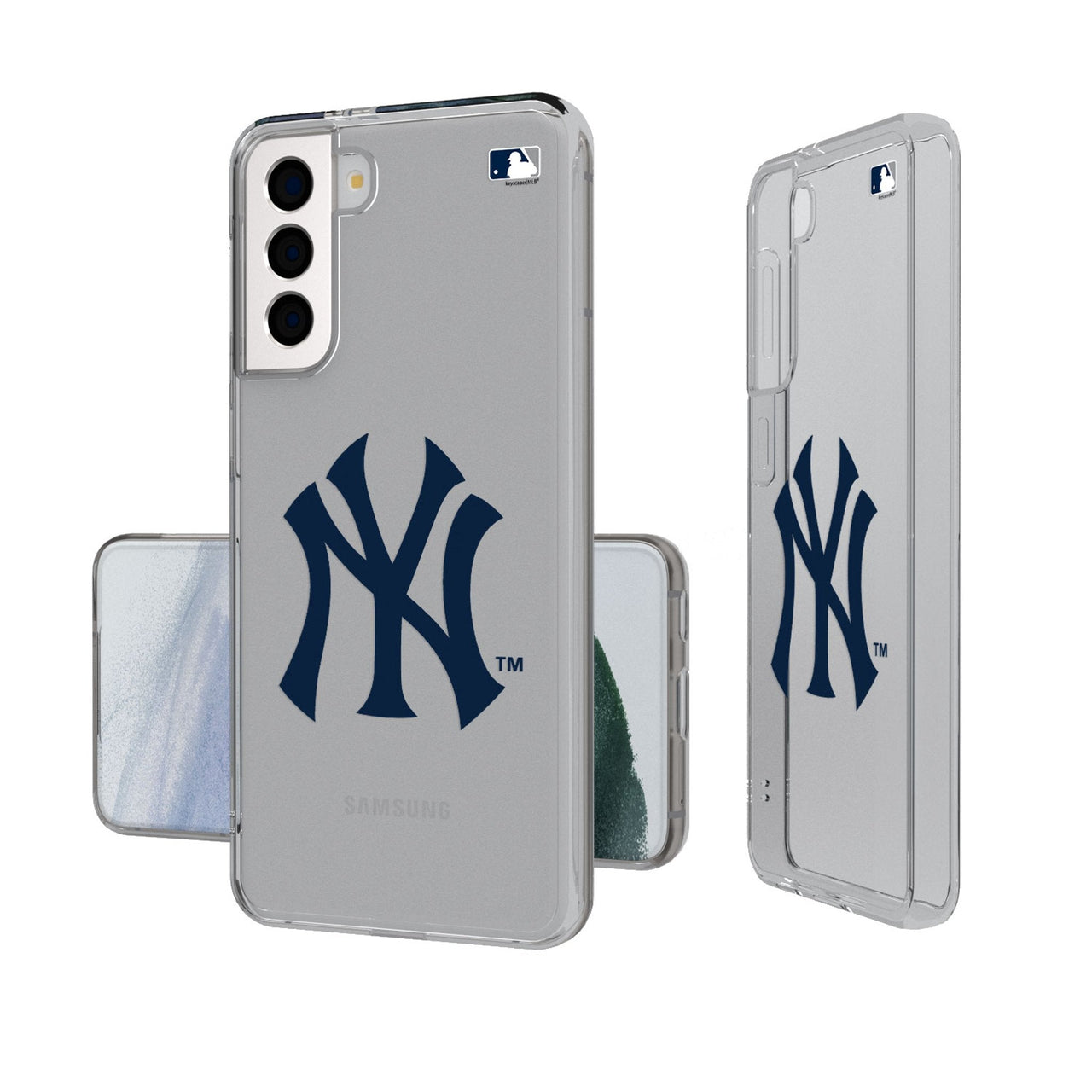 New York Yankees Insignia Clear Phone Case-0