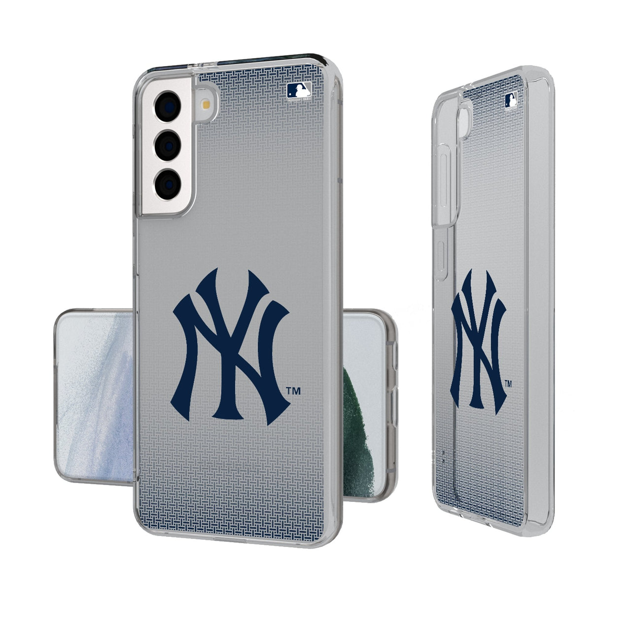 New York Yankees Linen Clear Phone Case-0