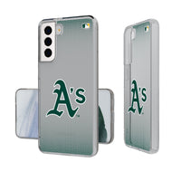 Thumbnail for Oakland Athletics Linen Clear Phone Case-0