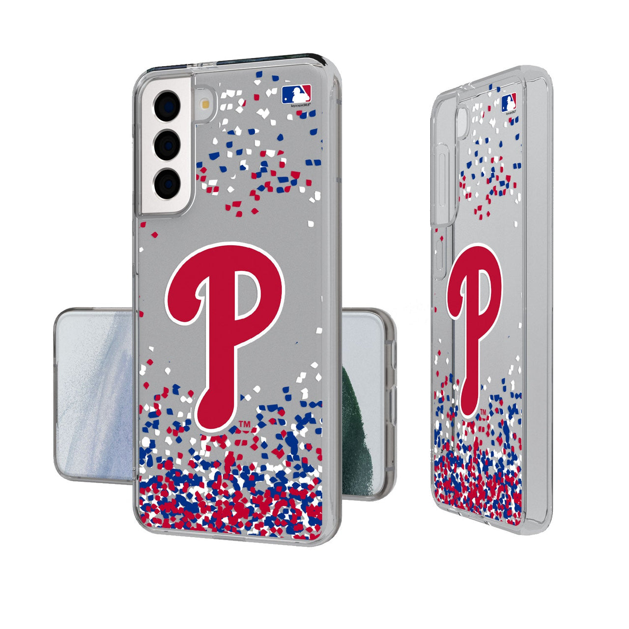 Philadelphia Phillies Confetti Clear Case-19