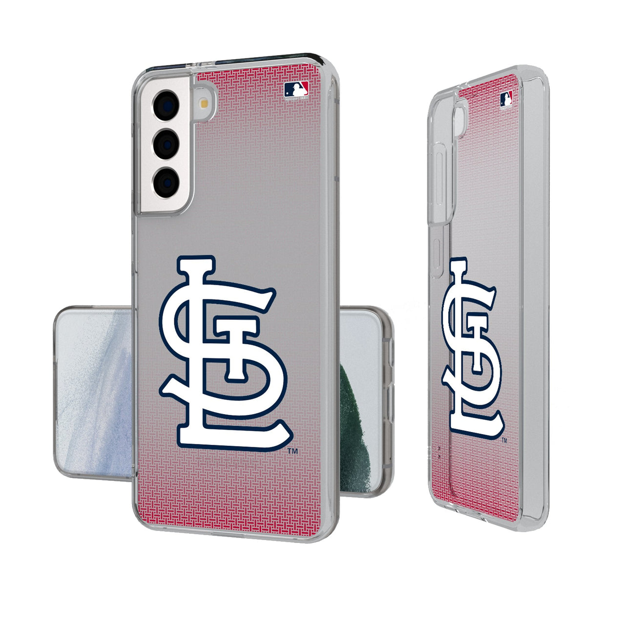 St Louis Cardinals Linen Clear Phone Case-0