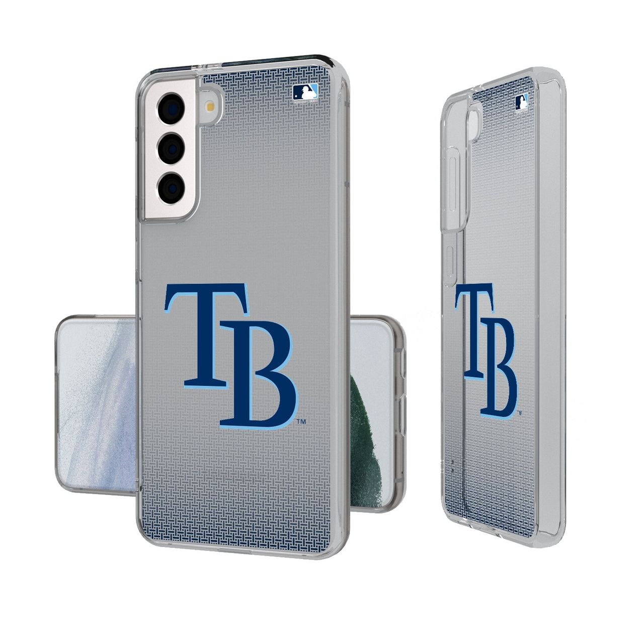 Tampa Bay Rays Linen Clear Phone Case-0