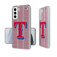 Thumbnail for Texas Rangers Text Backdrop Clear Phone Case-0