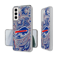 Thumbnail for Buffalo Bills Paisley Clear Phone Case-0