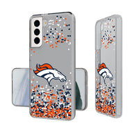 Thumbnail for Denver Broncos Confetti Clear Case-1