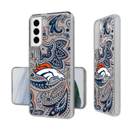 Thumbnail for Denver Broncos Paisley Clear Case-1