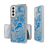 Thumbnail for Detroit Lions Paisley Clear Phone Case-0