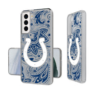 Thumbnail for Indianapolis Colts Paisley Clear Phone Case-0