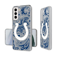 Thumbnail for Indianapolis Colts Paisley Clear Case-1