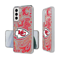 Thumbnail for Kansas City Chiefs Paisley Clear Case-1