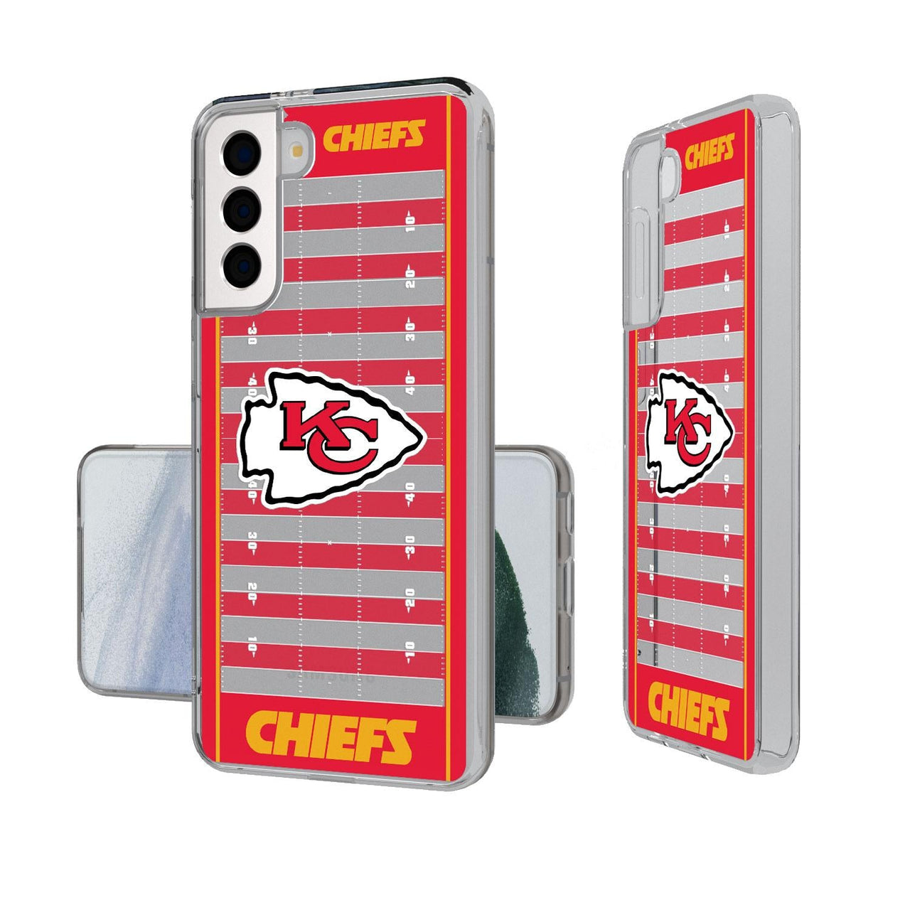 Kansas City Chiefs Football Field Clear Case-1