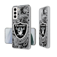 Thumbnail for Las Vegas Raiders Paisley Clear Case-1