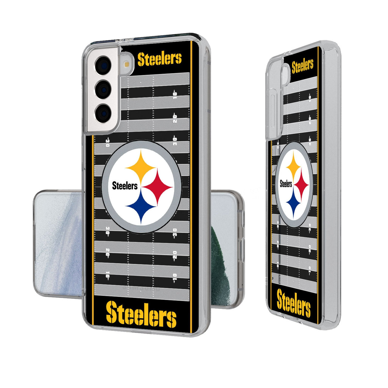 Pittsburgh Steelers Field Clear Phone Case-0