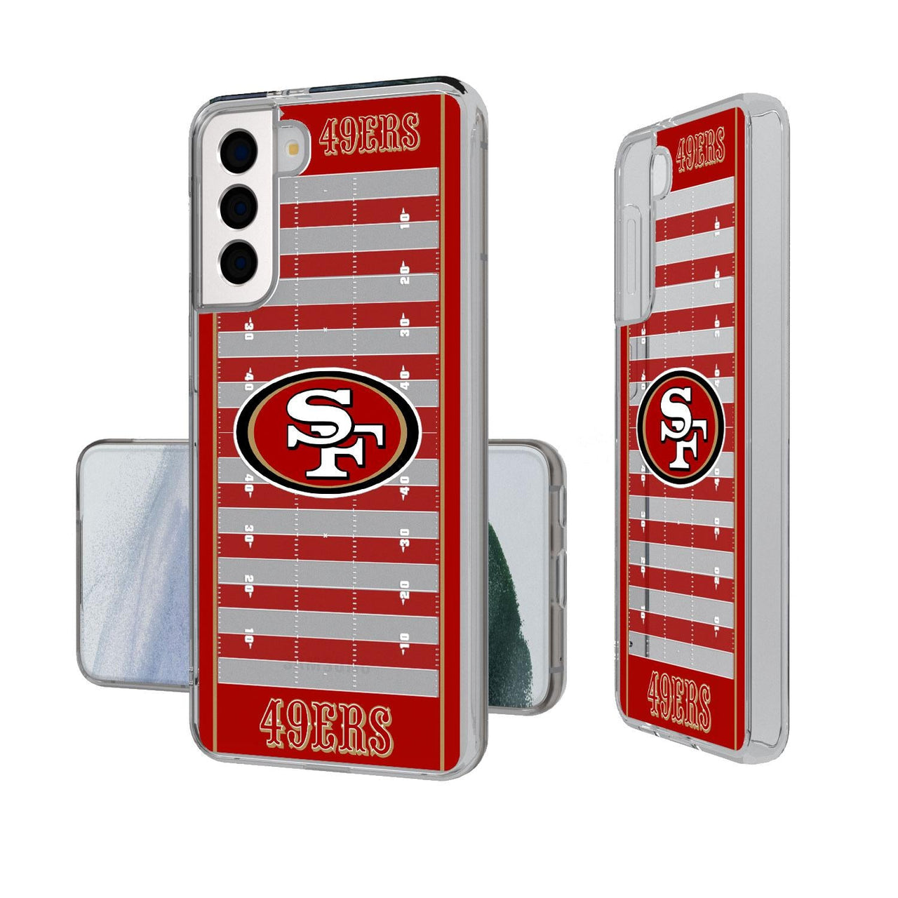 San Francisco 49ers Football Field Clear Case-1