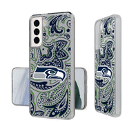 Thumbnail for Seattle Seahawks Paisley Clear Phone Case-0