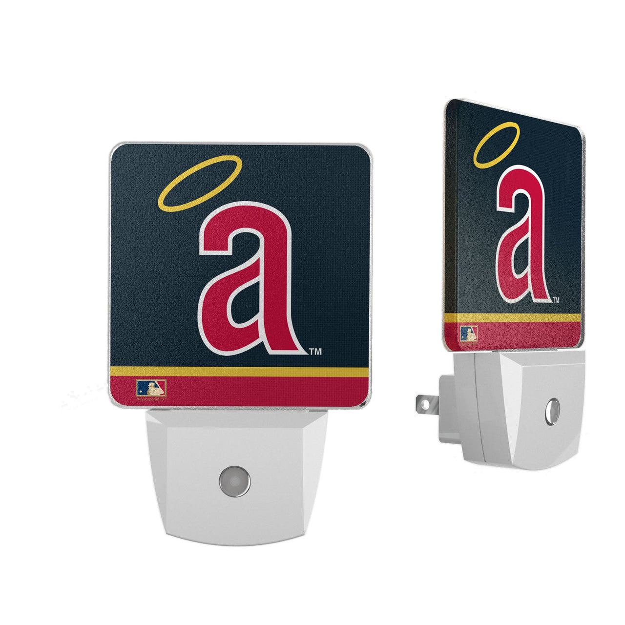 LA Angels 1971 - Cooperstown Collection Stripe Night Light 2-Pack-0