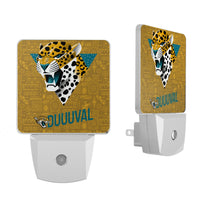 Thumbnail for Jacksonville Jaguars 2024 Illustrated Limited Edition Night Light 2-Pack-0