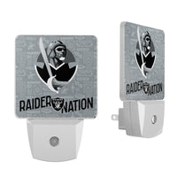 Thumbnail for Las Vegas Raiders 2024 Illustrated Limited Edition Night Light 2-Pack-0