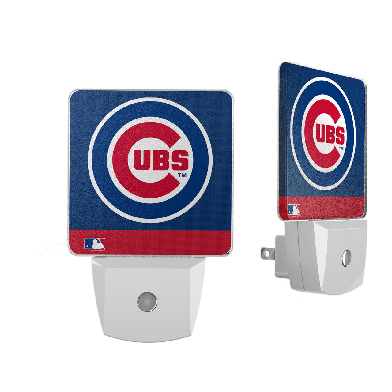 Chicago Cubs Stripe Night Light 2-Pack-0