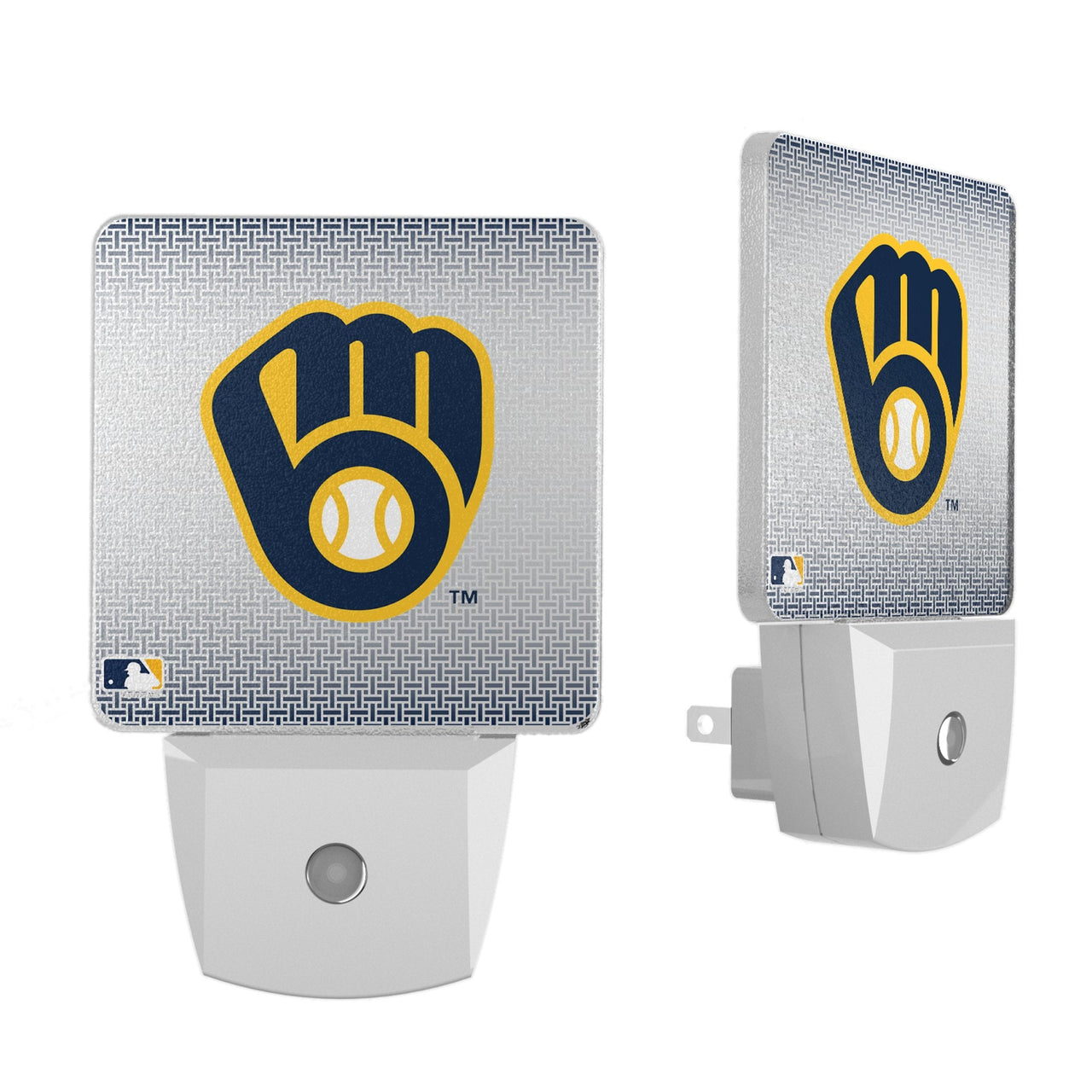 Milwaukee Brewers Linen Night Light 2-Pack-0