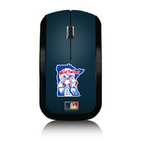 Thumbnail for Minnesota Twins 1976-1986 - Cooperstown Collection Solid Wireless USB Mouse-0