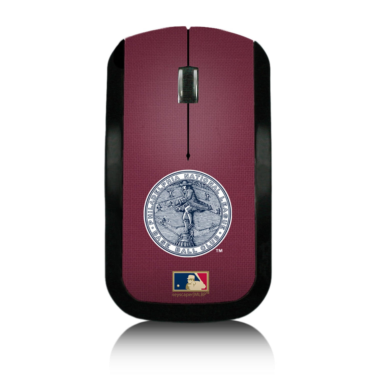 Philadelphia Phillies 1915-1943 - Cooperstown Collection Solid Wireless USB Mouse-0