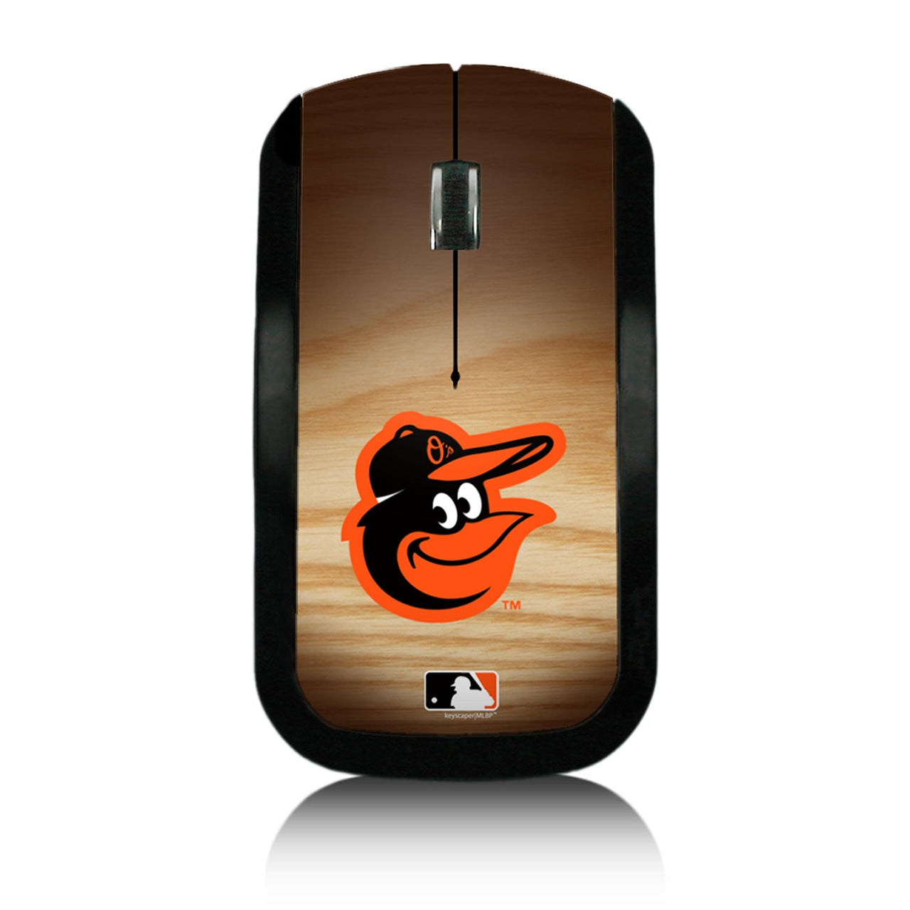 Baltimore Orioles Orioles Wood Bat Wireless USB Mouse-0