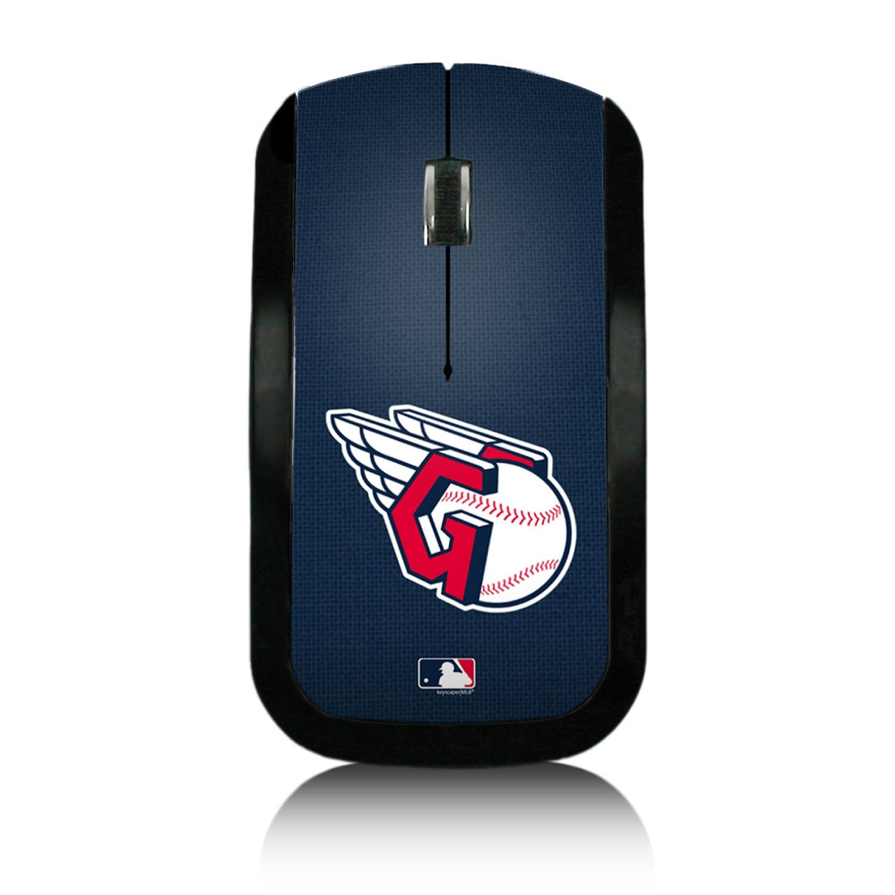 Cleveland Guardians Solid Wireless Mouse-0