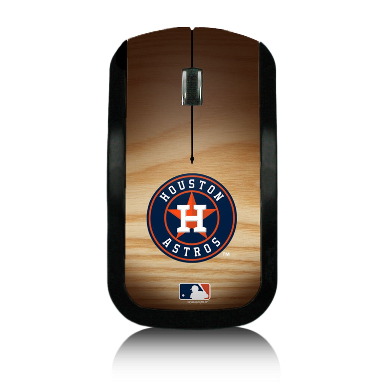 Houston Astros Astros Wood Bat Wireless USB Mouse-0