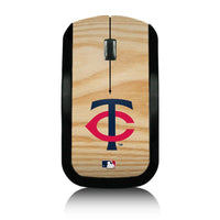 Thumbnail for Minnesota Twins Twins Wood Bat Wireless USB Mouse-0