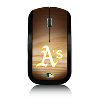 Thumbnail for Oakland Athletics Athletics Wood Bat Wireless USB Mouse-0