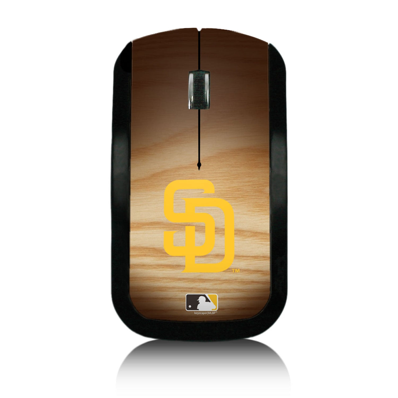 San Diego Padres Wood Bat Wireless Mouse-0