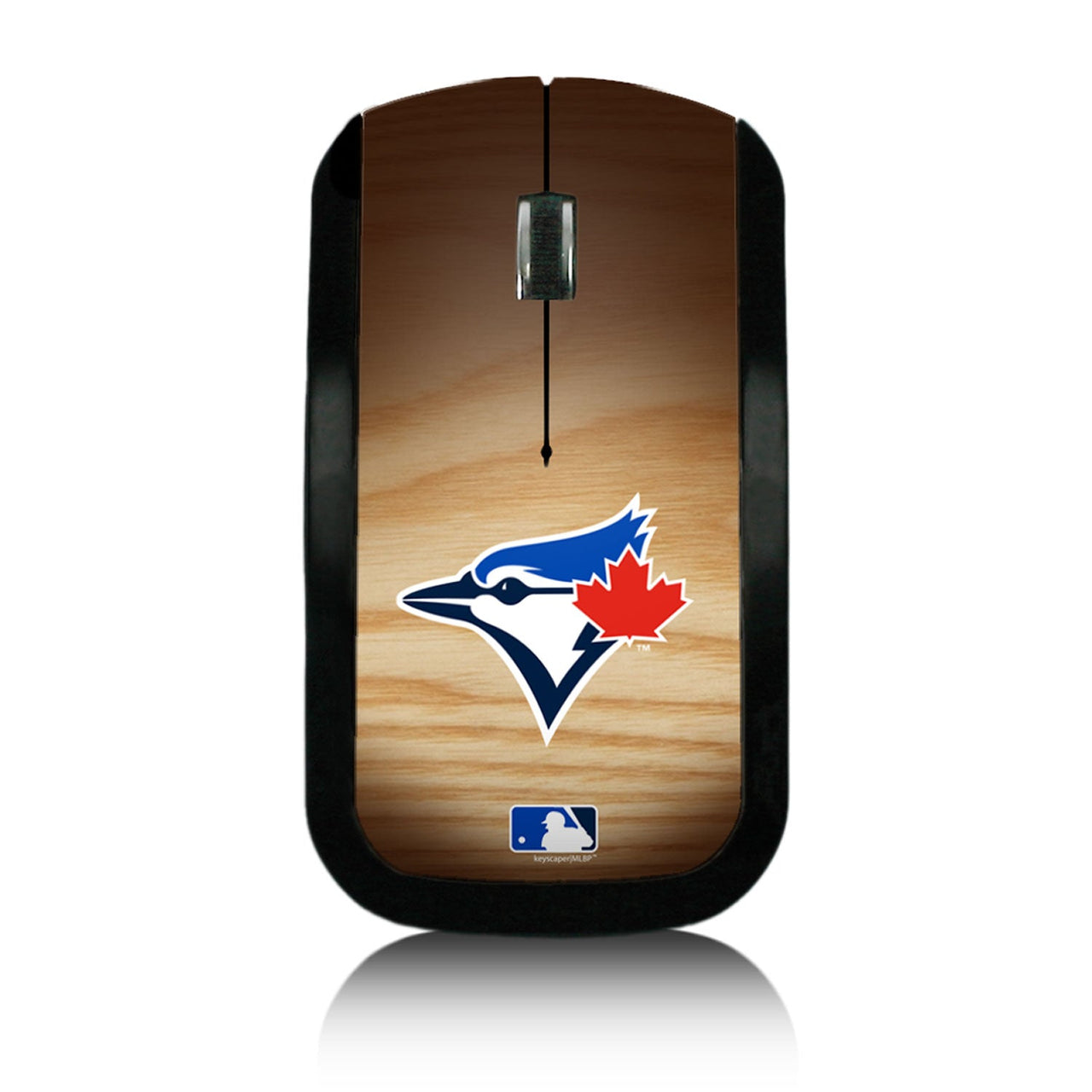 Toronto Blue Jays Wood Bat Wireless USB Mouse-0