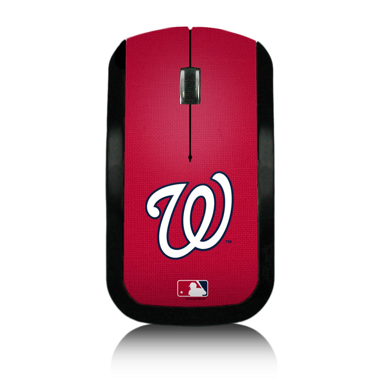 Washington Nationals Nationals Solid Wireless USB Mouse-0