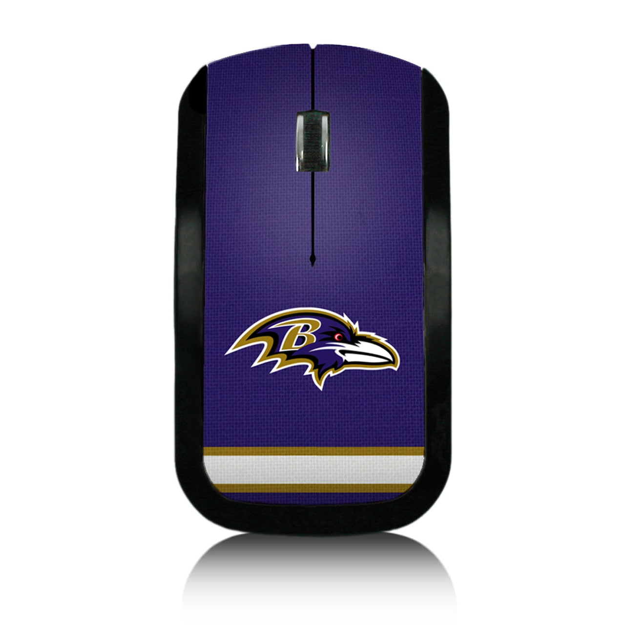 Baltimore Ravens Stripe Wireless USB Mouse-0