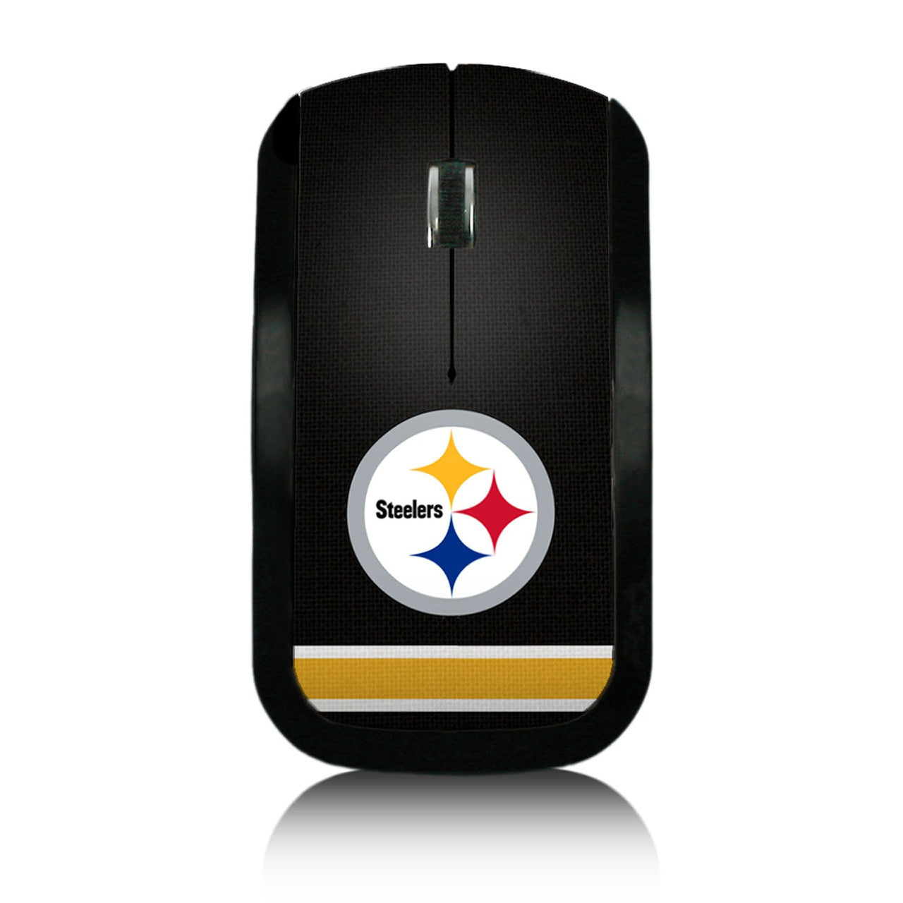 Pittsburgh Steelers Stripe Wireless USB Mouse-0