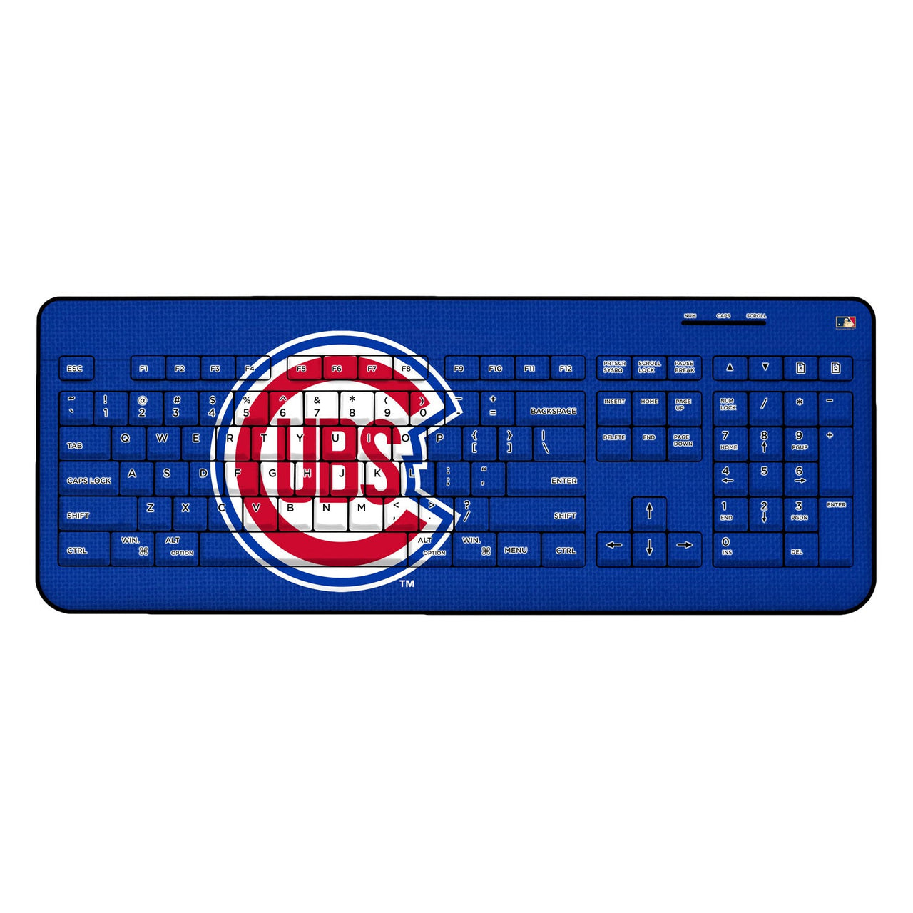 Chicago Cubs 1948-1956 - Cooperstown Collection Solid Wireless USB Keyboard-0