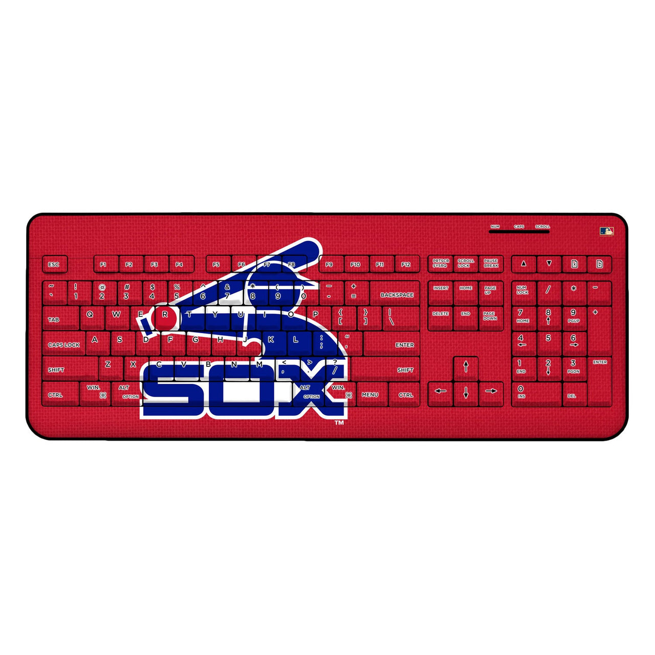 Chicago White Sox 1976-1981 - Cooperstown Collection Solid Wireless USB Keyboard-0