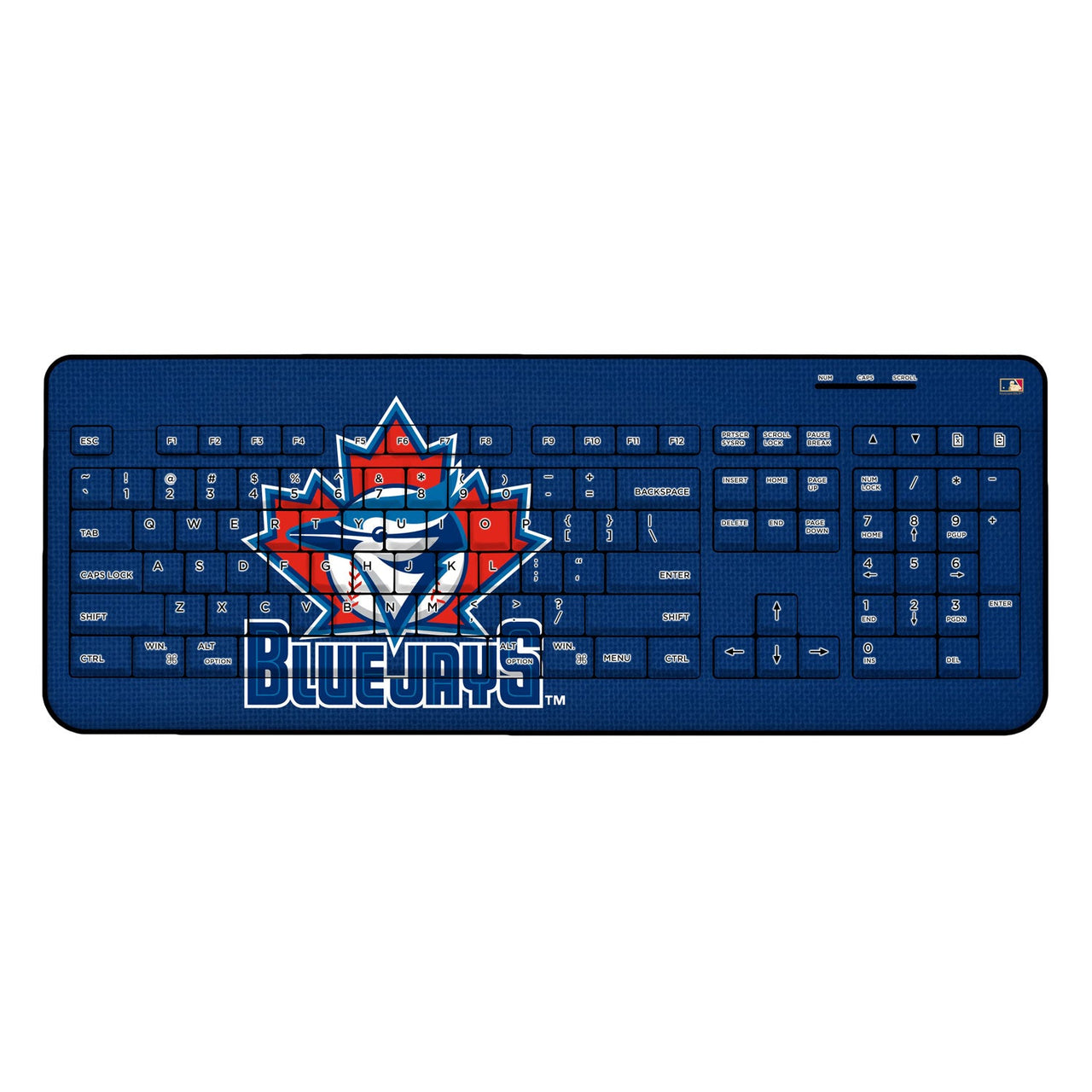 Toronto Blue Jays 1997-2002 - Cooperstown Collection Solid Wireless USB Keyboard-0