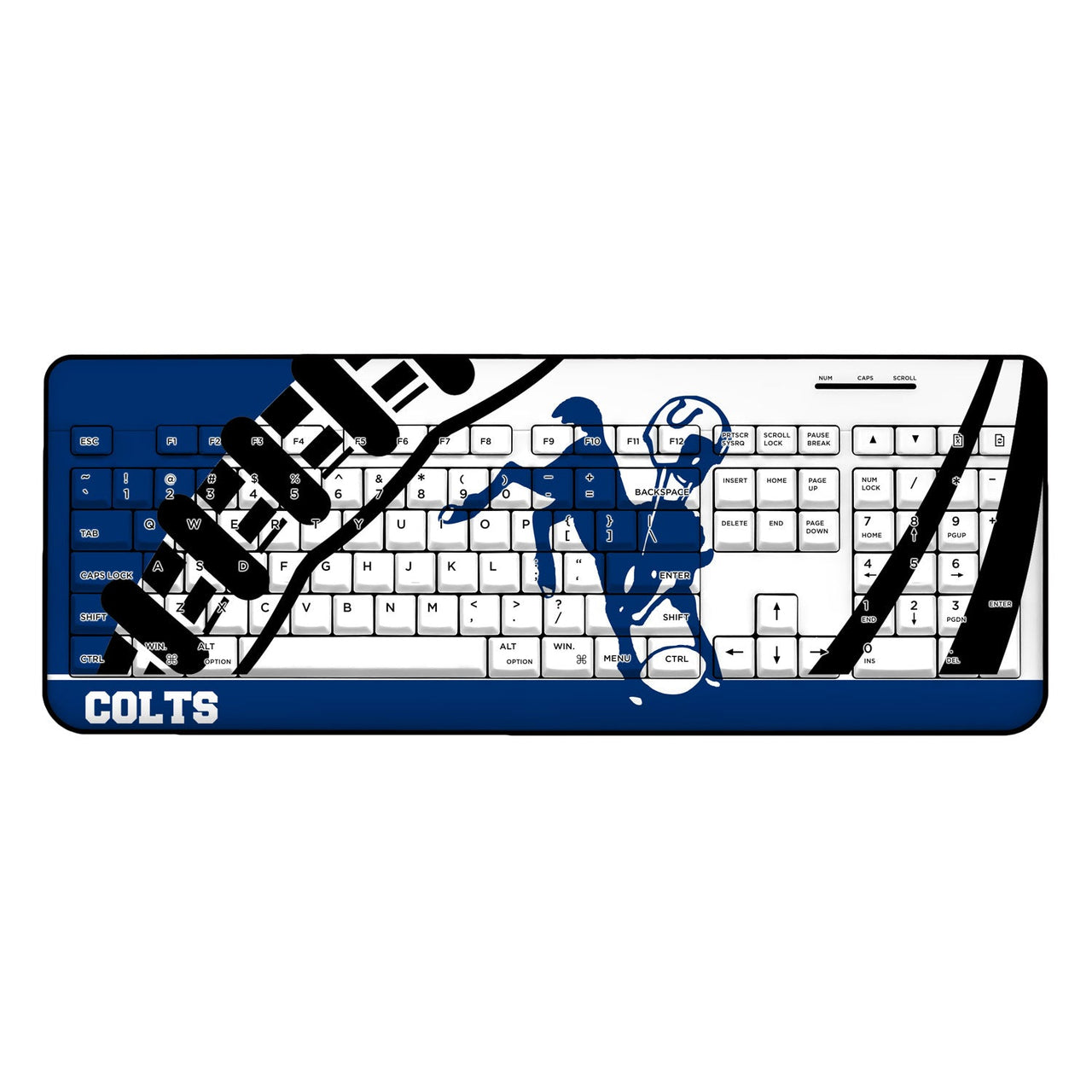 Baltimore Colts 1946 Historic Collection Passtime Wireless USB Keyboard-0