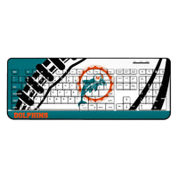 Thumbnail for Miami Dolphins 1966-1973 Historic Collection Passtime Wireless USB Keyboard-0