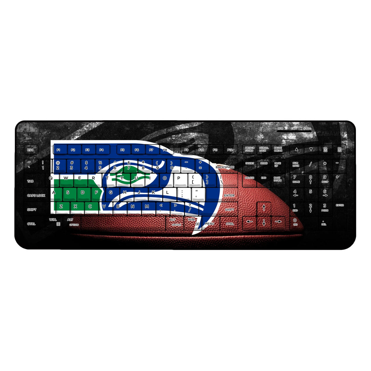 Seattle Seahawks Legendary Wireless USB Keyboard-0