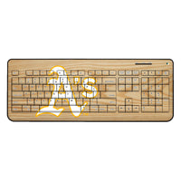 Thumbnail for Oakland Athletics Athletics Wood Bat Wireless USB Keyboard-0