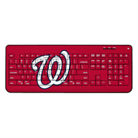 Thumbnail for Washington Nationals Nationals Solid Wireless USB Keyboard-0