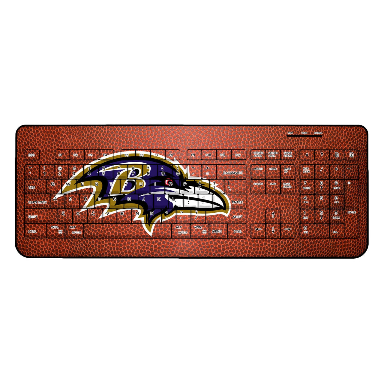 Baltimore Ravens Football Wireless USB Keyboard-0