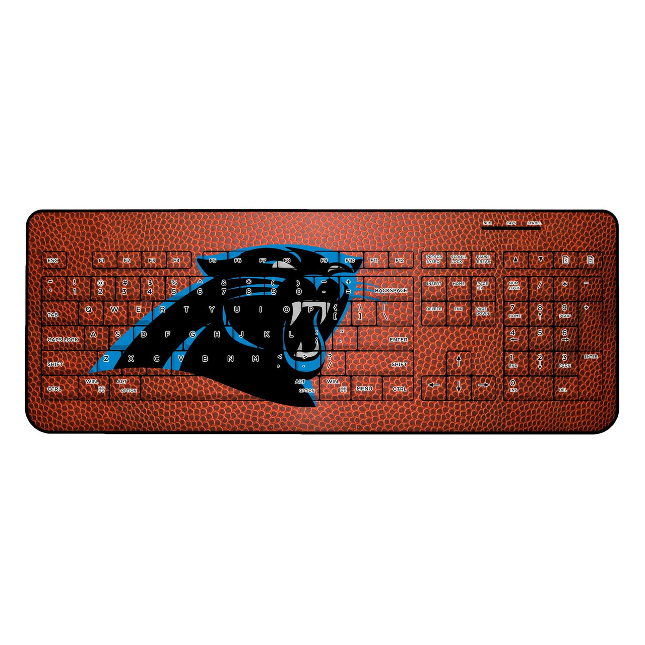 Carolina Panthers Football Wireless USB Keyboard-0