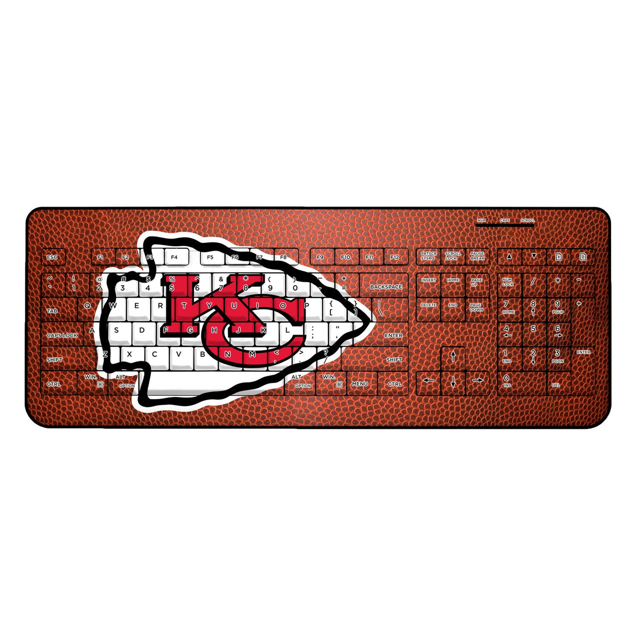 Kansas City Chiefs Football Wireless USB Keyboard-0