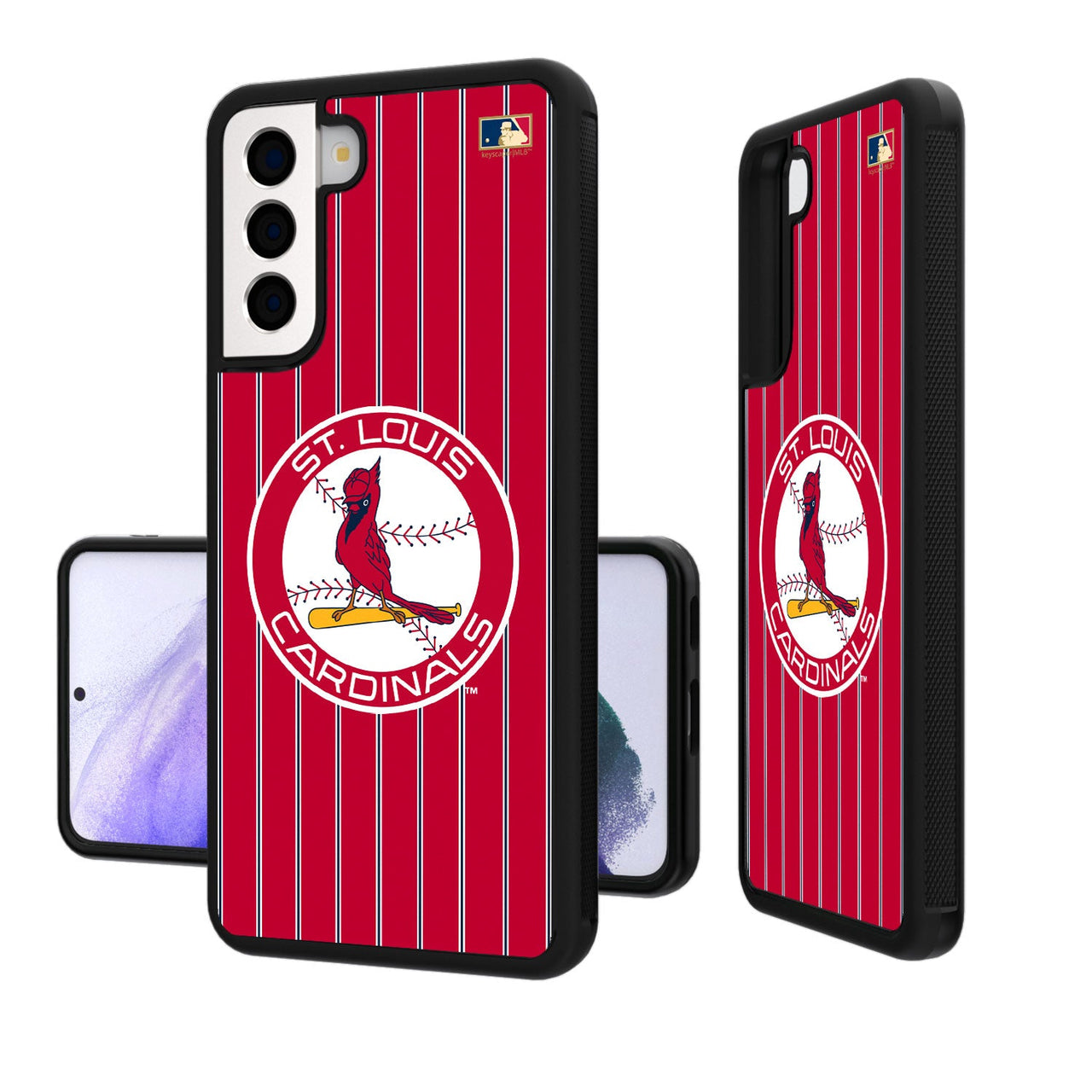 St Louis Cardinals 1966-1997 - Cooperstown Collection Pinstripe Bumper Case-15